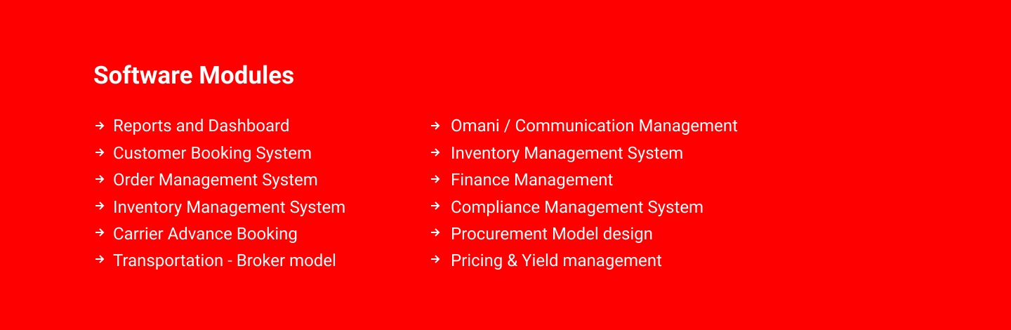 Supply Chain & Logistics